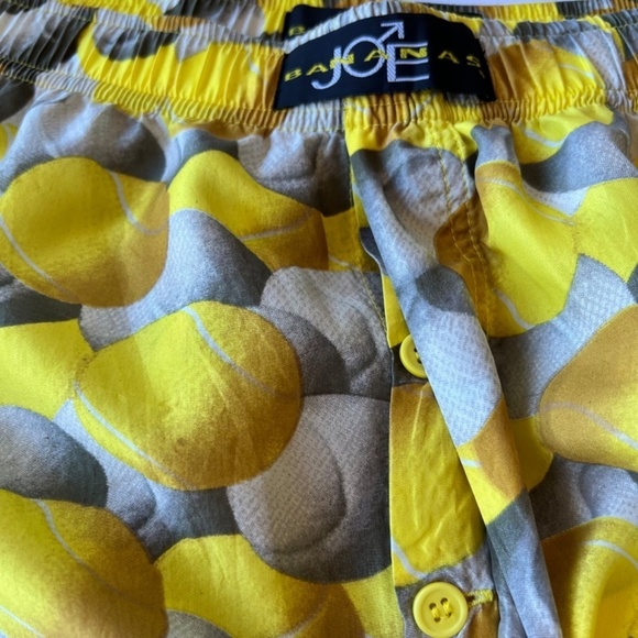 Joe Bananas 100% silk Medium tennis ball print boxers - Picture 8 of 10